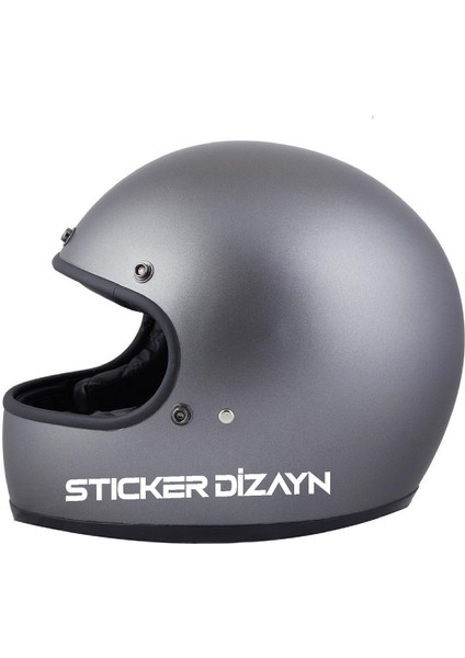 Kişiye Özel Ad Soyad Sticker (2ADET) - Isim Soyisim Yazı Araba Oto Motosiklet Sticker 00122 fırsatları