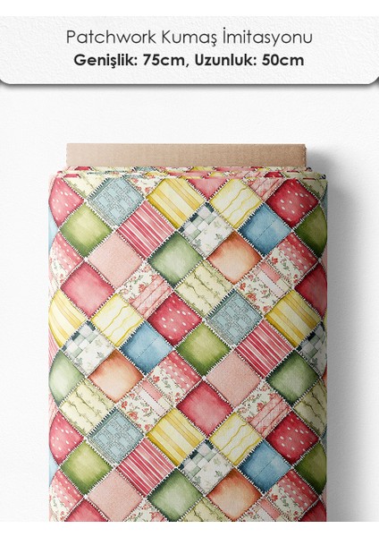 Patchwork Kumaş Seti – Dikiş ve Hobi Için %100 Pamuk Desenli Kumaş Kuponları modelleri