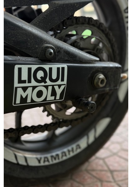 Liqui Moly Beyaz Sticker (10CMX6,5CM)