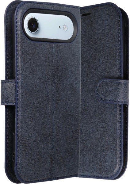 Yzlal Newface Apple Iphone 17 Air Trend S Plus Kapaklı Kılıf - Lacivert