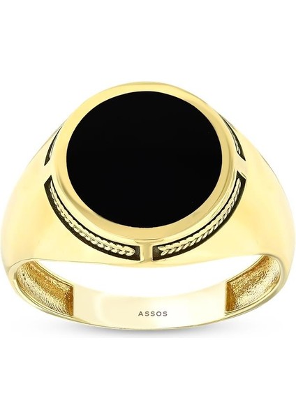 Altın Erkek Yüzük - 14K