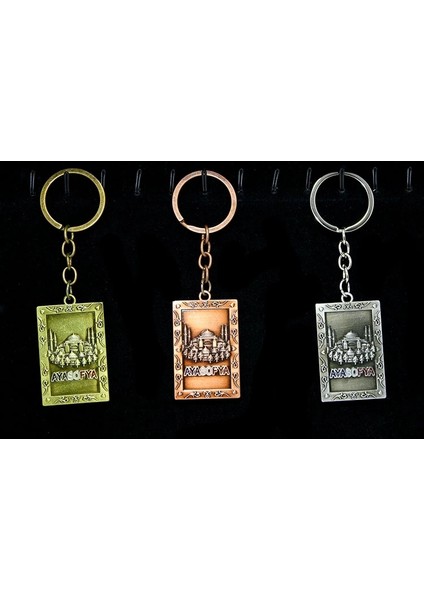 Metal Ayasofya Anahtarlık ALK2204 ( Lisinya )