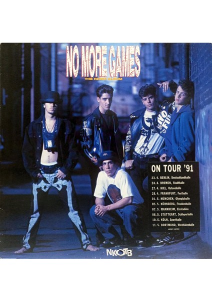 New Kids On The Block – No More Games (The Remix Album) Lp