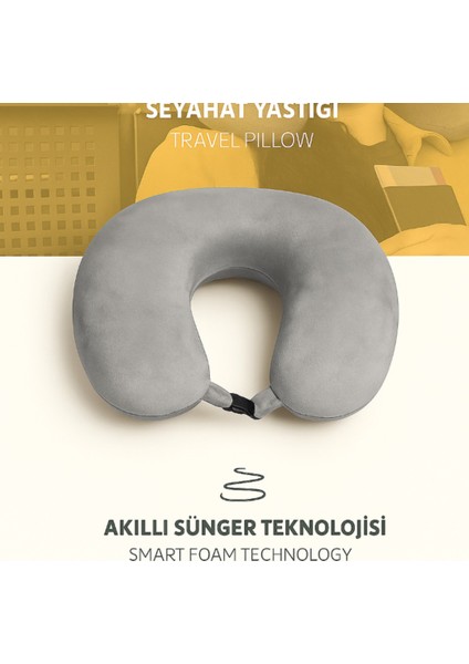 Visco, Seyahat, Boyun, Yastığı, Rahat, Uyku,siyah. Kadifemsi fiyatları