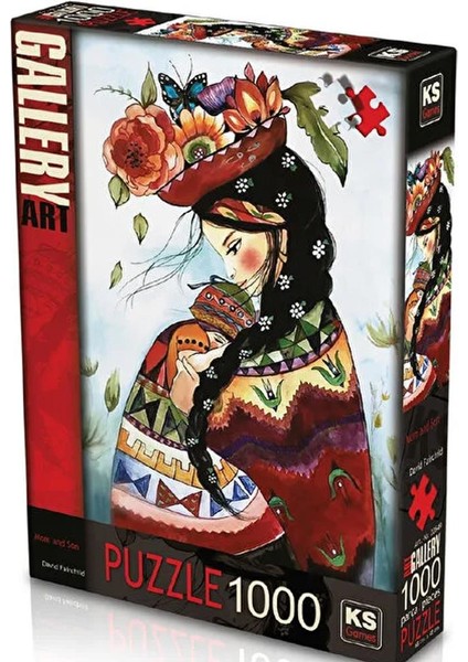 Puzzle 1000 Parça Mom And Son 20778