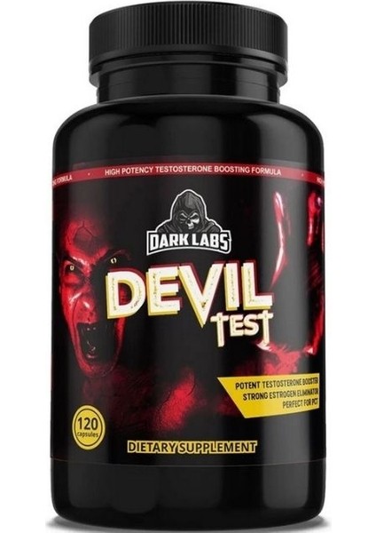 Devil Testo Booster – 120 Caps