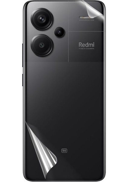 Redmi Note 15 Pro Plus Arka Kapak Koruyucu Film Hidrojel Nano Esnek Şeffaf