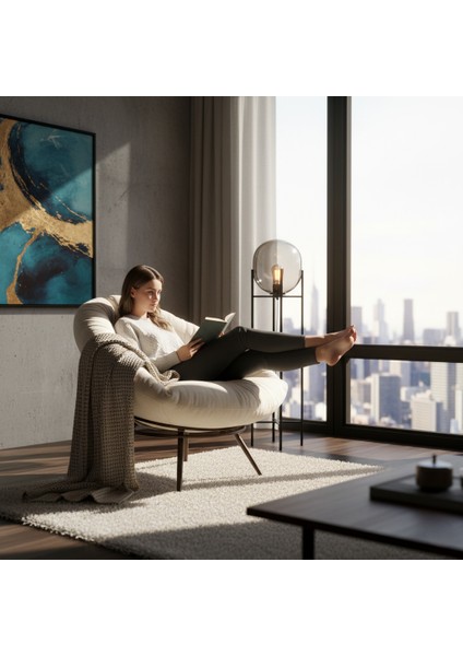 Prestige Milano Dream Tekli Berjer | Modern & Lüks Konfor | 92X78X92 cm fiyatları