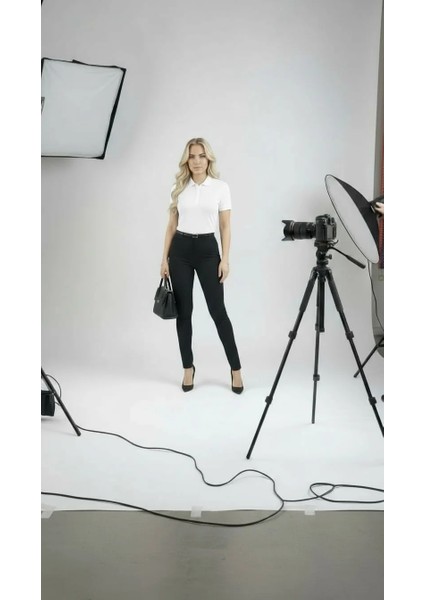 Kadın Kısa Kollu Triko Bluz