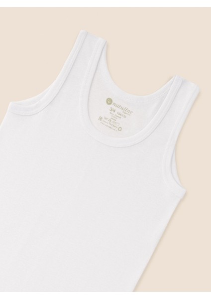 Erkek Çocuk Organik Pamuk Ribana Atlet 3'lü Paket