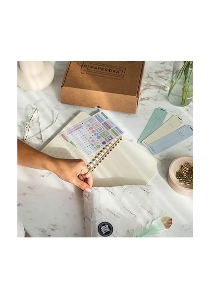 A5 Spiralli Sert Kapak Keten Düz Çizgisiz Tarihsiz Not Defteri Mavi modelleri