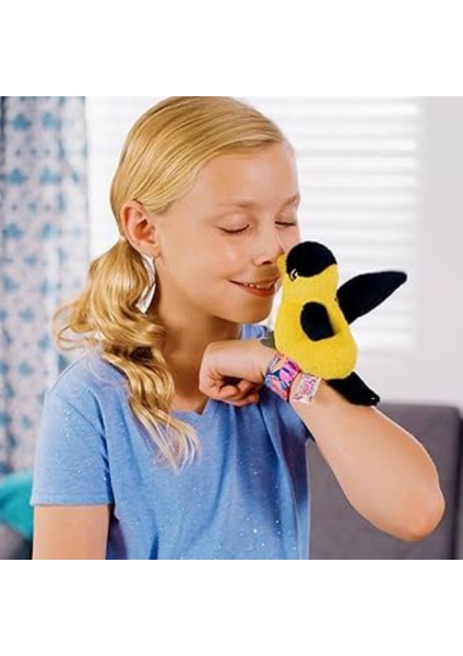 Peluş Ses Tekrarlı Hayvan Bileklik Aksesuar - Saka Kuşu (Lisinya) modelleri