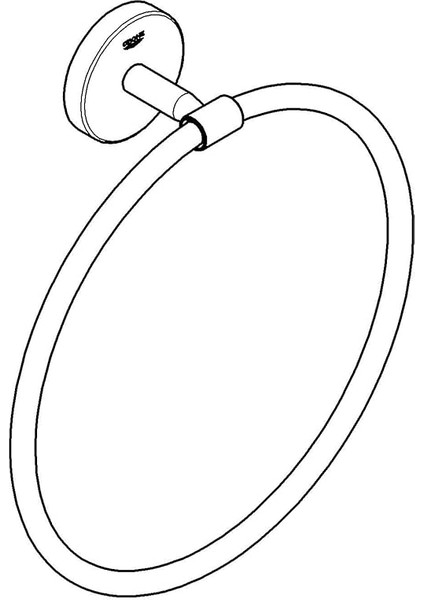 Start Cosmopolitan Quickfix Halka Havluluk | Duş / Banyo Aksesuarları | Krom | 41167000 modelleri