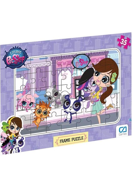 Ca Puzzle 35 - 1 Lıttlest Pet Shop Frame 5018-5019