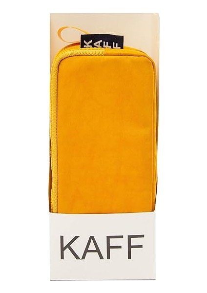 105 Yıkanabilir Çift Bölmeli Kalemlik Kalem Kutusu (Hardal) modelleri