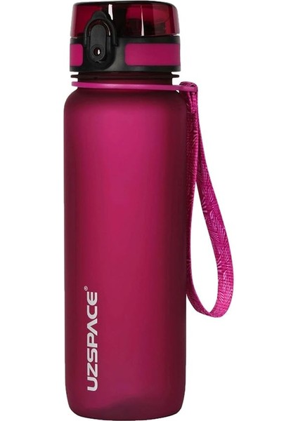 800ML -Yeni Ebat-Boy 25 Cm-Tritan Su Matarası Bpa Koku Sızdırma Yok Kırmızı