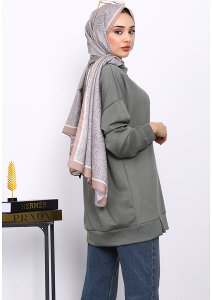 Haki Yaka Detaylı Modal Tunik fırsatları