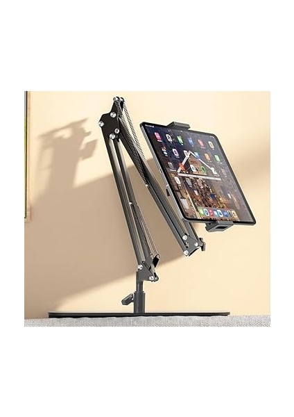 Profesyonel 80CM Kol Uzunluğu Koltuk Yatak, Masa Veya Masaüstü Monaj Tablet Tutucu Açısı Ayarlanabilir 360 Derece Dönebilen Kol ve Alüminyum Gövde Siyah Renk Ct7 (Ct7) modelleri