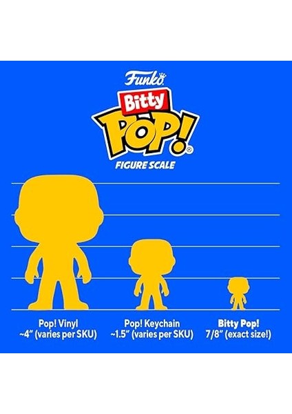 Bitty Pop! Star Wars – Luke Skywalker™, Obi-Wan Kenobi™, Jawa™ ve Sürpriz Mini Gizem Figürü – 2,2 cm Koleksiyon – Istiflenebilir Raf Dahil, Hediye Fikri indirimleri