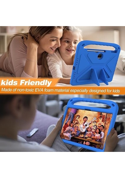 Kılıf Honor Pad 9 12.1 Inch ile Uyumlu,çocuklar Tablet Kılıfı,saplı Kavrama,hafif ve Darbeye Dayanıklı Saplı Stand Kılıf-Lacivert fırsatları