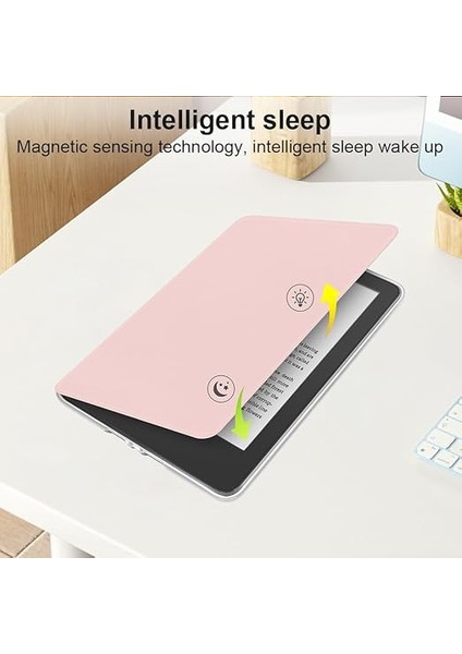 Kılıf 7" Kindle Paperwhite (12. NESIL-2024) ve Kindle Paperwhite Colorsoft Signature Edition 2024 Için, Ultra Ince Şeffaf Esnek Şeffaf Tpu Cilt Tampon Arka Kapak Kabuğu modelleri