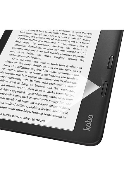 Kobo Sage Ereader Için 2x ?effaf Folyo Ekran Koruyucu 8 Inç Ekran Folyosu Çizilmeye Kar?? Koruma