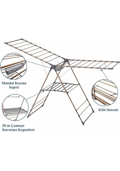Harbinger MM033 Nova Lux Çamaşır Kurutma Askısı fırsatları