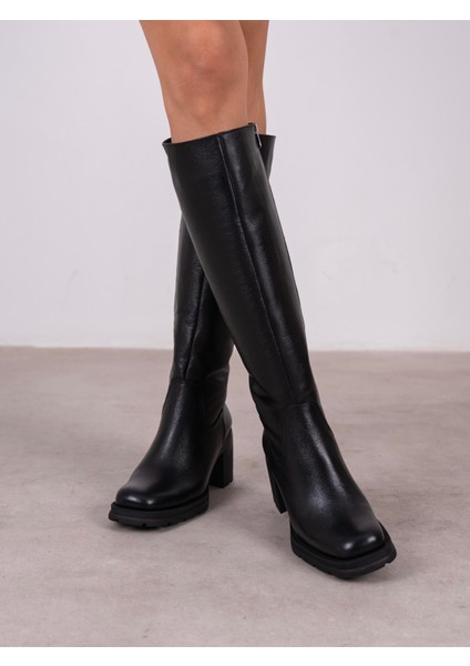 Como Siyah Hakiki Deri Kadın Çizme fırsatları