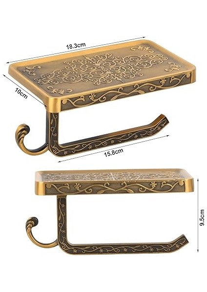 Tuvalet Kağıdı Tutucusu, Tuvalet Kağıdı Tutucu, Raflı, Tuvalet Kağıdı Tutucu, Delme, Duvar Askısı, Tuvalet Kağıdı Tutucu, Kağıt Rulo Tutucu, Tuvalet Rulosu Tutucu, Antik Vintage, Banyo Için fiyatları