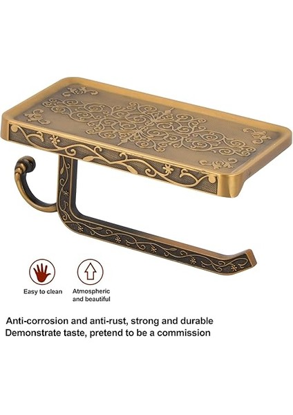 Tuvalet Kağıdı Tutucusu, Tuvalet Kağıdı Tutucu, Raflı, Tuvalet Kağıdı Tutucu, Delme, Duvar Askısı, Tuvalet Kağıdı Tutucu, Kağıt Rulo Tutucu, Tuvalet Rulosu Tutucu, Antik Vintage, Banyo Için modelleri