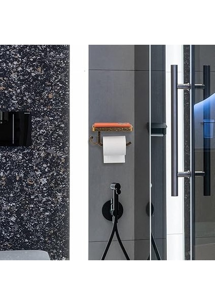 Tuvalet Kağıdı Tutucusu, Tuvalet Kağıdı Tutucu, Raflı, Tuvalet Kağıdı Tutucu, Delme, Duvar Askısı, Tuvalet Kağıdı Tutucu, Kağıt Rulo Tutucu, Tuvalet Rulosu Tutucu, Antik Vintage, Banyo Için indirimleri