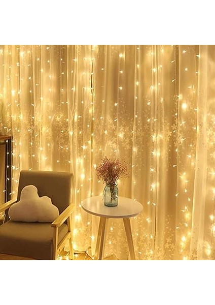 DD70YT1365 320 LED 8 Fonskiyonlu Dekoratif LED Günışığı Perde, 2x2 Metre fiyatları