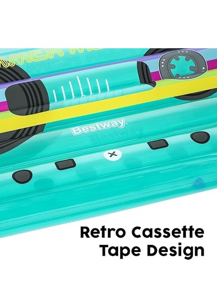 Retro Beats Şişirilebilir Havuz Şamandırası indirimleri