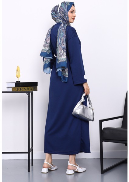 Lacivert İki İplik Modal Elbise fırsatları