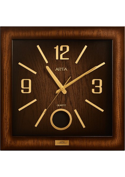 Duvar Saati Tasarımlı Ahşap