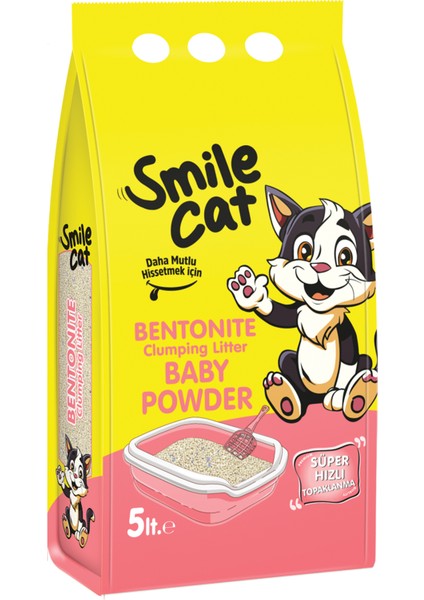 Bentonit 5 Lt Bebek Pudralı