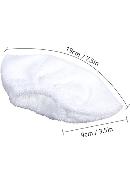 Karcher Sc2 / Sc3 / Sc4 / Sc5 Paspas Bezi Aksesuarları Için 6 Paket Bez Seti Paspas Pedlerinin Değiştirilmesi (3 Bez Nozul Kapakları ve 3 Mikrofiber Paspas Pedleri) indirimleri