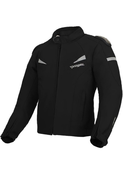 Colombia Siyah Çocuk Motosiklet Montu