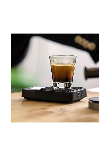 Exagram Zamanlayıcılı Kahve Tartısı, 0.1g/2kg Yüksek Hassasiyetli, Dokunmatik Düğmeli Mutfak Tartısı Paslanmaz Çelik Platform, Ağırlık/dara, Otomatik Kapanma, Siyah (Piller Dahil Değildir) indirimleri