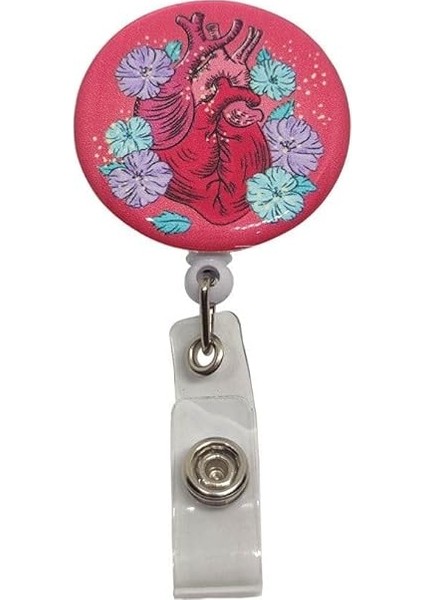 Anatomik Kalp Damla Baskı Yoyo ve Yaka Kartlığı fiyatları