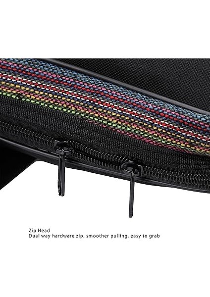 48-120 Bas Akordeon Sırt Çantası Ayarlanabilir Kayışlara Sahip Pamuklu Doku Dokusu, Seyahat Hizmetleri Için Kapasite fırsatları