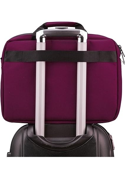 Romeo Serisi TL2005 15.6 Inch Uyumlu Su Geçirmez Kumaş, Notebook, Laptop, El Çantası- Bordo fırsatları