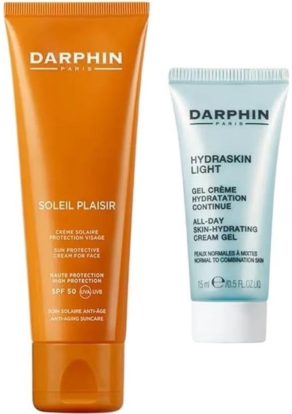 Soleil Plaisir Güneş Koruyucu SPF50+ 50 ml + Darphin Hydraskin Light Nemlendirici 15 ml fiyatları