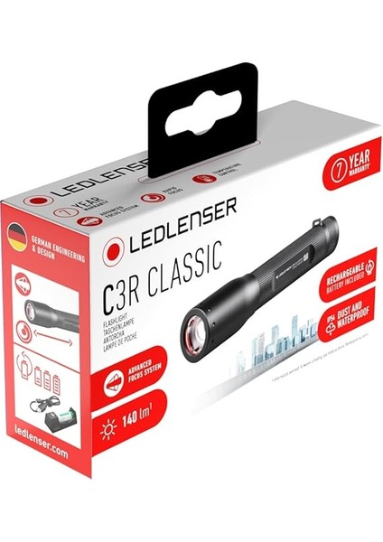 C3R Classic Şarj Edilebilir Mini El Feneri fiyatları