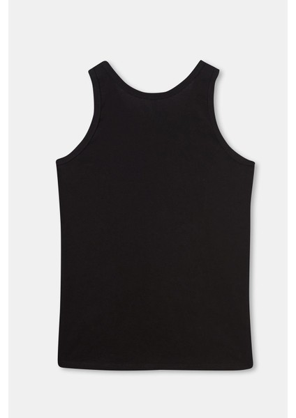 Erkek Geniş Yakalı %100 Pamuk 2'li Paket Atlet D1010 modelleri