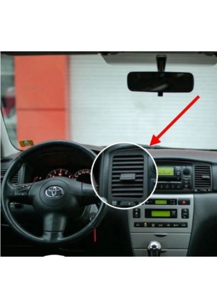 Toyota Corolla Uyumlu 2002-2007 Uyumlu Orta Kalorifer Izgara Çıtası