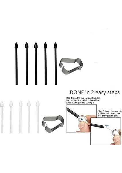 S24 Ultra Kalem, Samsung Galaxy S24 Ultra Stylus Için Stylus Kalem Yedek Stylus Kalem Bluetooth Kalem Orjinal (Siyah) modelleri