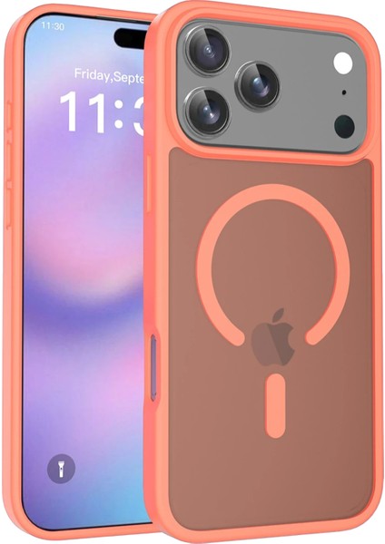 Yzlal Joko Apple Iphone 17 Pro Max Jota Magsafe Kapak - Turuncu