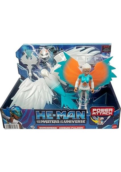 Of The Universe He-Man And The Sorceress Figure & Winged Falcon Araç Seti Motu Netflix Animasyon Serisinden Esinlenmiştir, 4 Yaş ve Üzeri Için Koleksiyon Oyuncak Hediyesi fiyatları