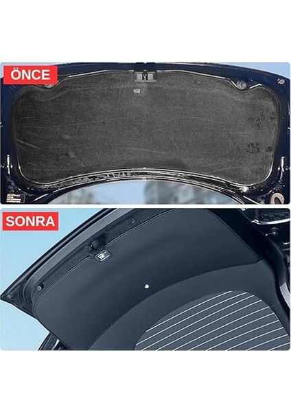 Tesla Model Y ile Uyumlu Bagaj Kapısı Iç Bakaliti Koruma Pedi (Düz) indirimleri